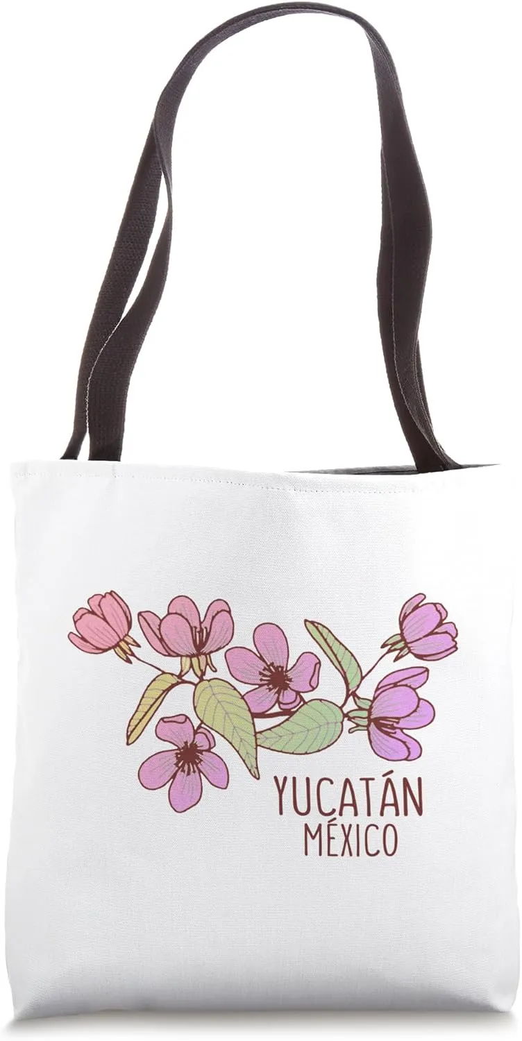 Yucatán México | Yucatan Mexico Wildflowers Tote Bag