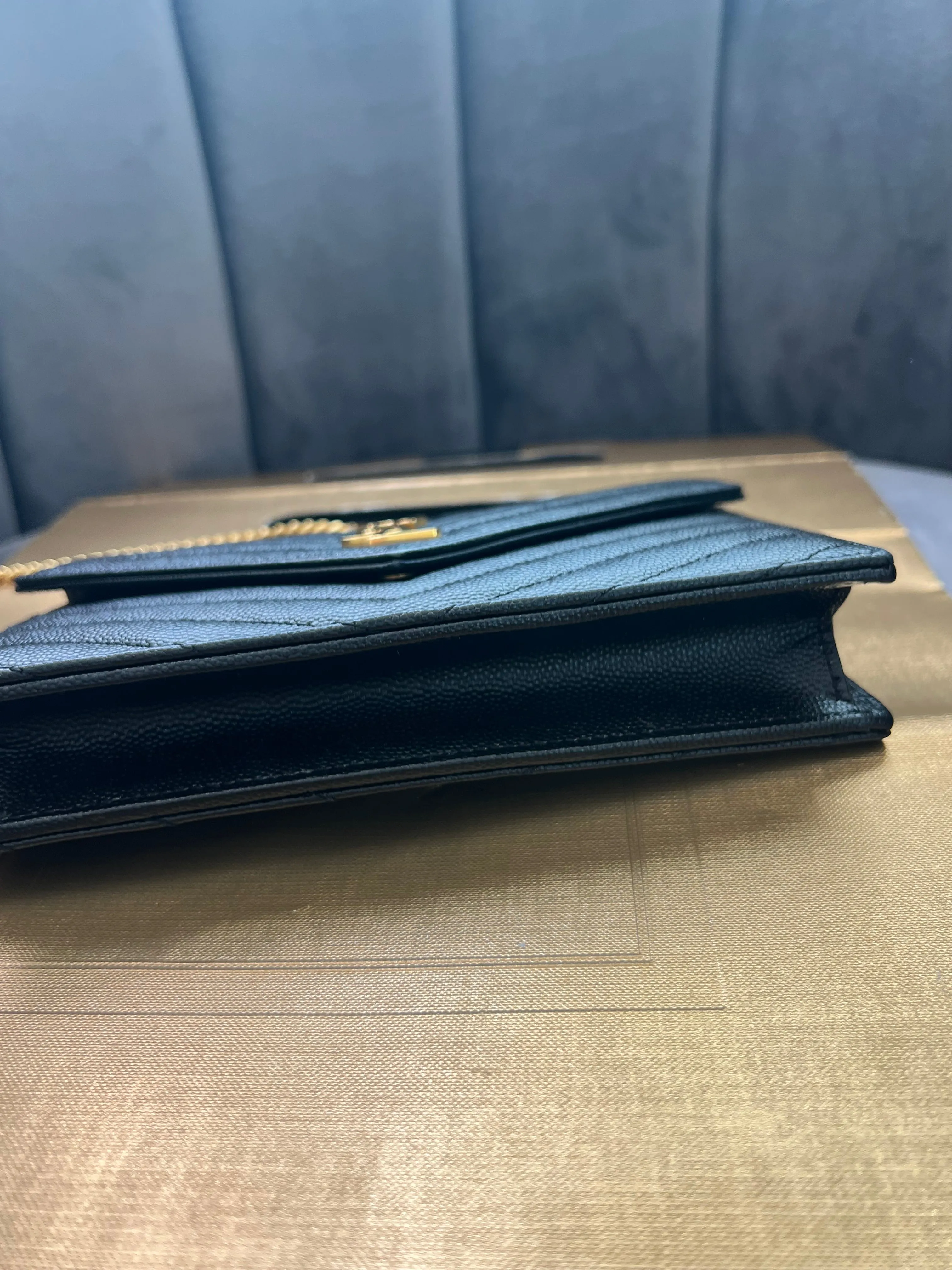 Yves Saint Laurent Cassandre envelope flap crossbody bag