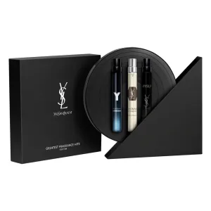 Yves Saint Laurent Miniatures Gift Set for Men - Luxury YSL Perfume Collection Featuring L’homme, Myslf & Y - Travel Size Fragrance Set for Men Elegant Long Lasting Scent, Ideal Gift Choice
