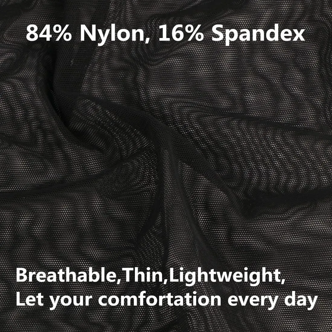 ZONBAILON Men's Boxer Shorts Loose Split Side Mesh See-Through Sexy Breathable Underwear M L XL 2XL 3XL